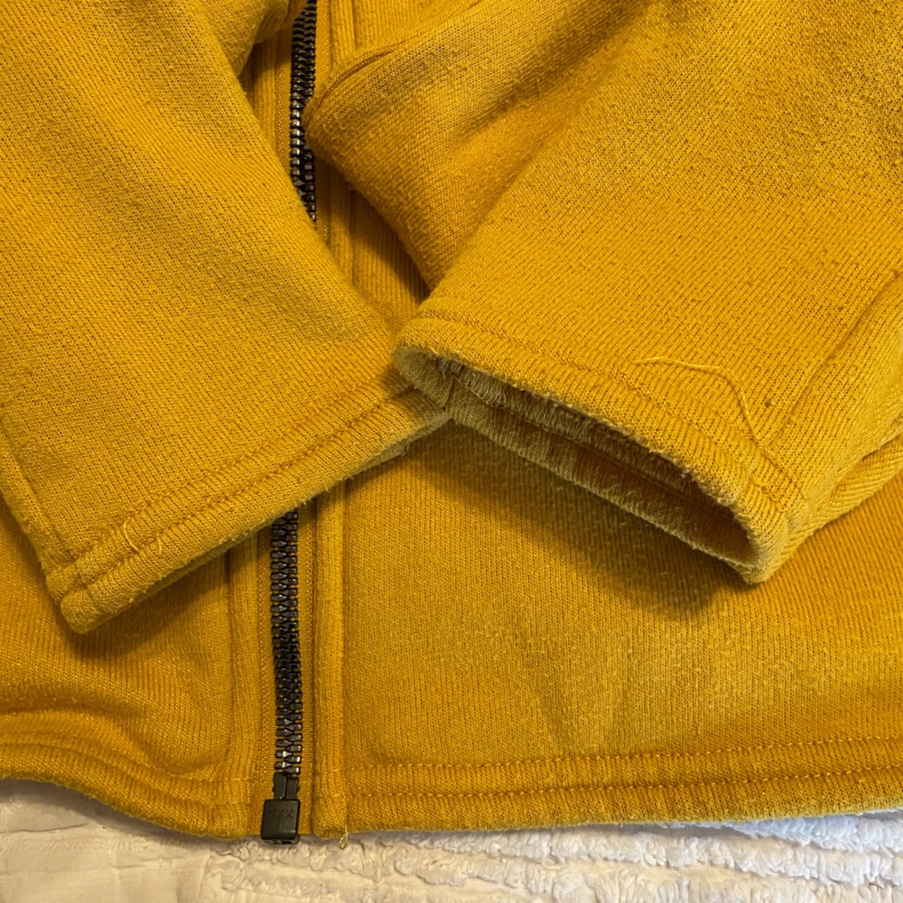 Alo cropped yellow sweatshirt small - Picture 2 of 9